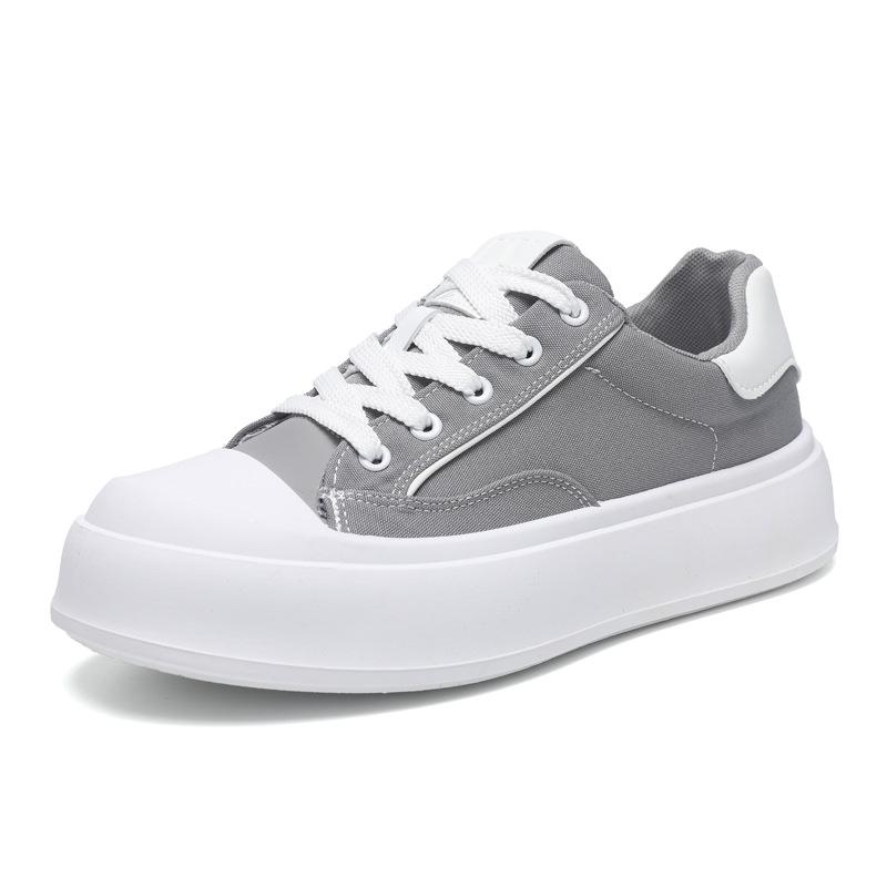 Thick-soled low-top board shoes 22 summer new cloth shoes breathable and light sports and leisure shoes tide