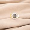 Natural Labradorite Gemstone 925 Sterling Silver Jewelry Handmade Ring For Her RR-61-28
