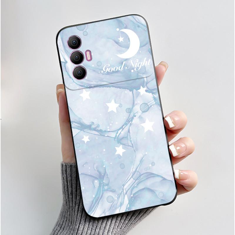 Милый Чехол Для Tecno Spark 8 Pro Funda Capa Печатный Корпус Защитная Крышка Мягкий Силикон Мультяшный Чехол Для Телефона Coque
