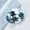 Natural Blue Aquamarine Loose Gemstone Brazilian 10.10 ct Oval Cut Faceted for Jewelry Designs