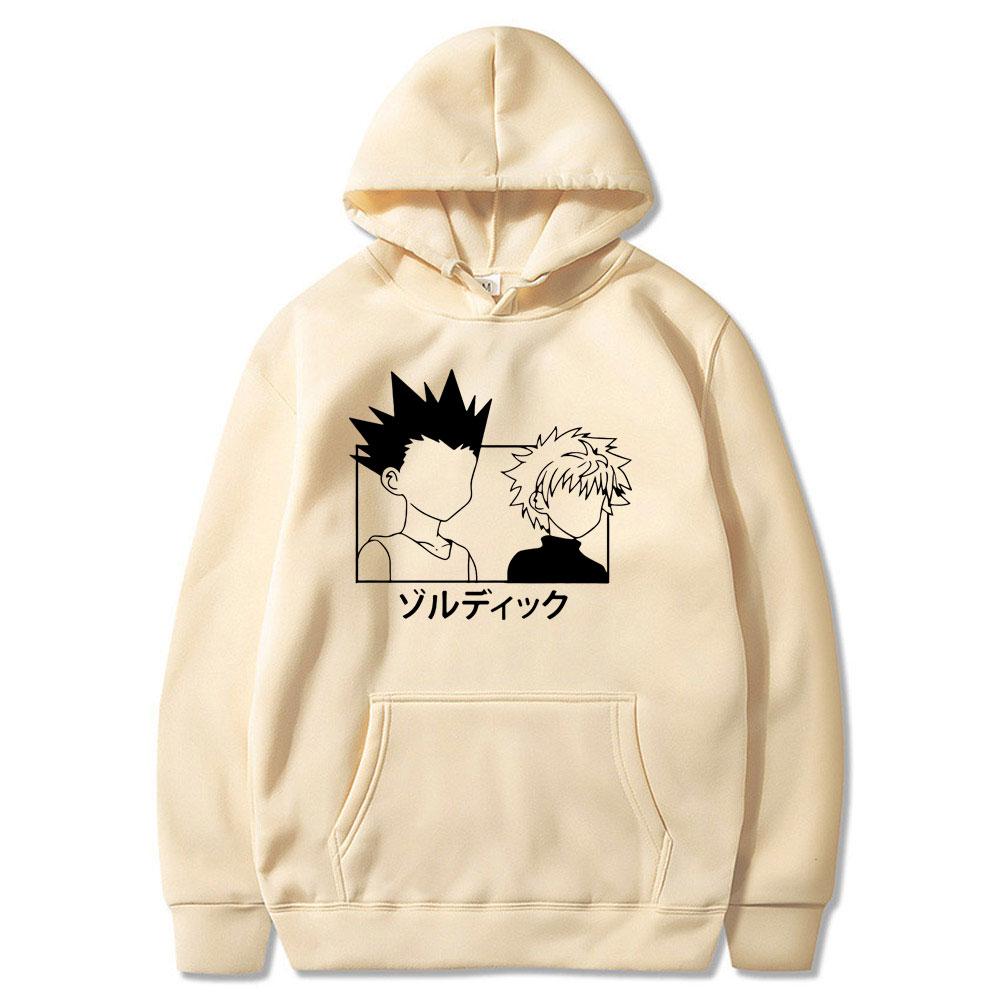 Hunter X Hunter, японское аниме, забавные толстовки с капюшоном Killua Eyes, стильные толстовки, уличная одежда для женщин/мужчин, большие толстовки с капюшоном, топы