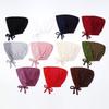 Lace Headdress Bottom Hat Solid Color Head Turban Versatile Hijab Bonnet
