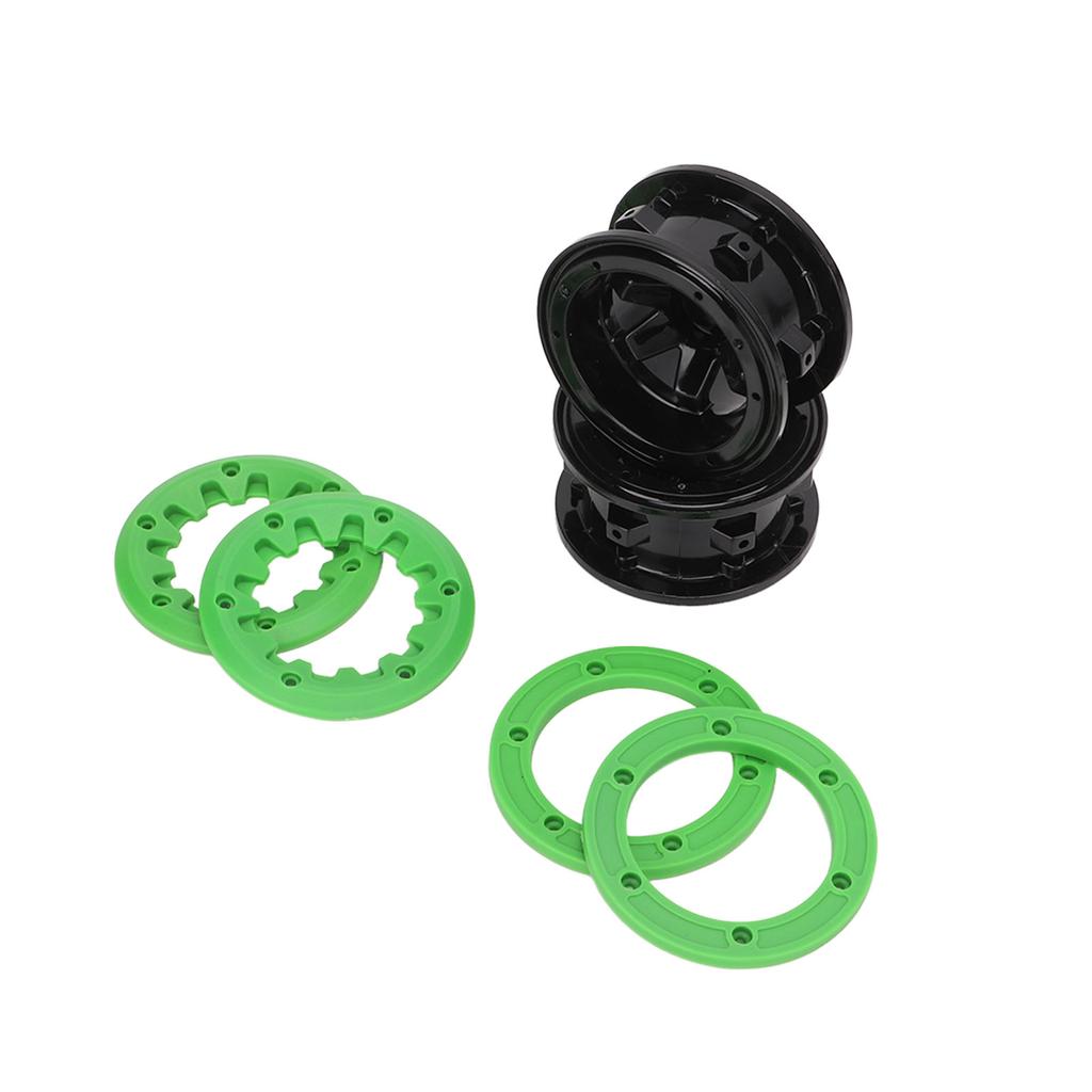 2 Sets RC Vehicle Tires Hubs Desert Off Road Vehicle Hex Wheel Hubs for ZD Racing DBX 10