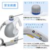 IRIS OHYAMA Steam Cleaner Compact Type 4305at STM-304W (White/Gray)