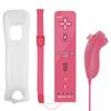 Набор из 2 контроллеров для Nintendo Wii 2-в-1 Опциональный Motion Plus Джойстик Беспроводной Пульт Геймпад с Силиконовым Чехлом Видеоигра