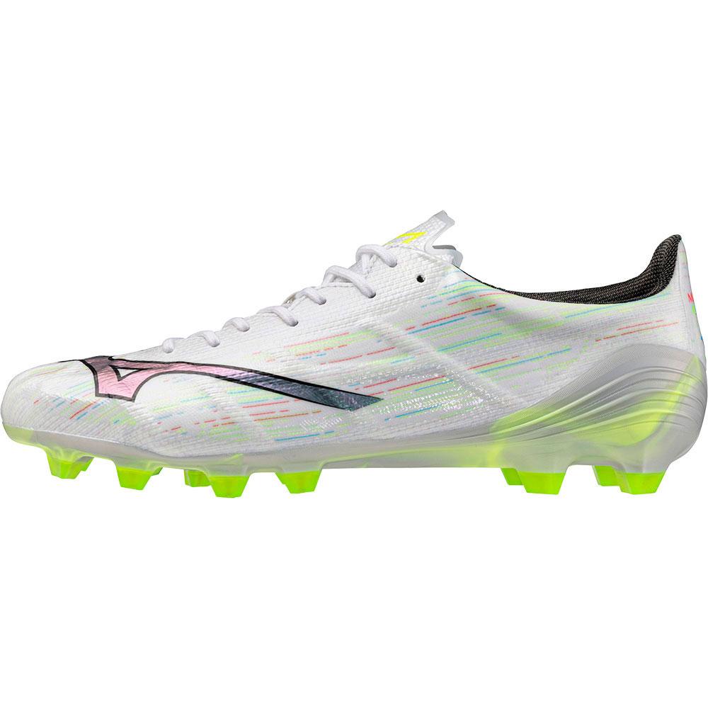 Football Shoes Mizuno White Size 40.5 Alpha II Elite MD