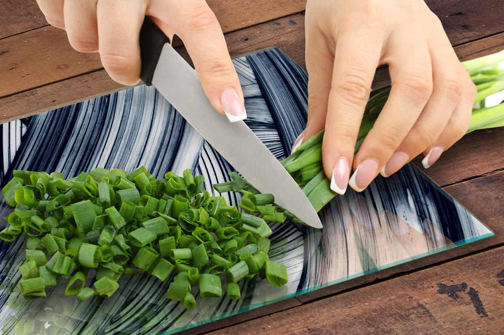 GLASS CUTTING BOARD 35x52 Abstract