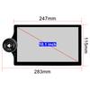 10,1-дюймовый Android Double 2 DIN Car Radio Stereo Multimedia Player GPS Navi Wifi EU-Maps USB DVR Camera-AHD Carplay Audio