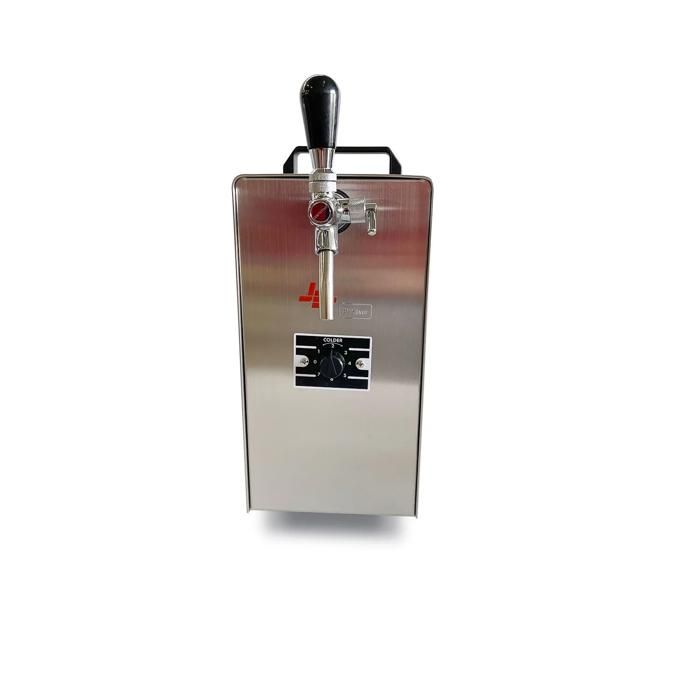 Kit Complet Système de Distribution JET 30 Valise à Bière Refroidisseur Sec 35 L/h avec Fût en Bois et Compresseur