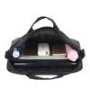 TS JYL laptop bag,2025 Business Commuter Handbag Solid Simple Briefcase 15 Inch Laptop