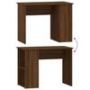 Desk Brown Oak Look 100 x 55 x 75 cm Particleboard