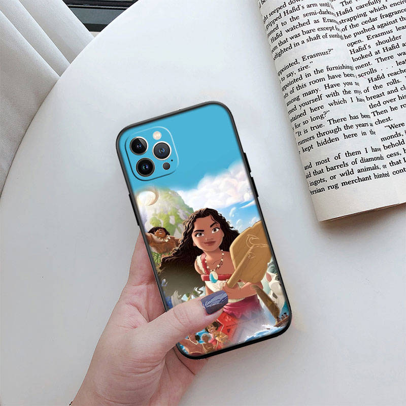 Чехол для телефона II14 Moana для iPhone 6 6s 7 8 11 12 13 14 15 XS Pro Max XR X SE Samsung S20 S21 S22 S23 S24 FE Ultra Plus Lite S21S A55