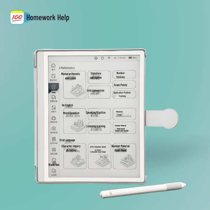 Zuoyebang S30 E-Ink Eye Protection Study Tablet (CN version)
