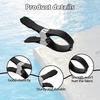 12Pcs Stainless Steel Hanger Pool Cover Clips Windproof Quilt Clip Clothes Pins  Above Ground Pools