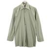 Vintage 60s Long Sleeve Euro Work Shirt 36 Khaki Men's Used