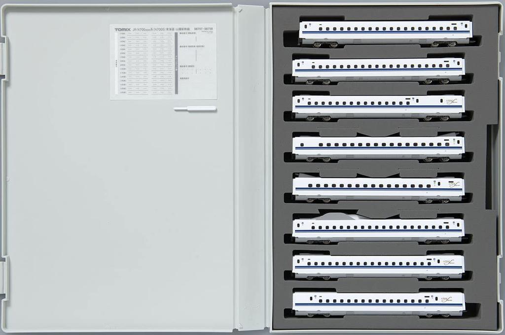 Комплект расширения для поездов Shinkansen серии JR серии N от TOMIX 98758 Железнодорожная модель поезда N700-3000 (N700S) Токайдо/Саньо