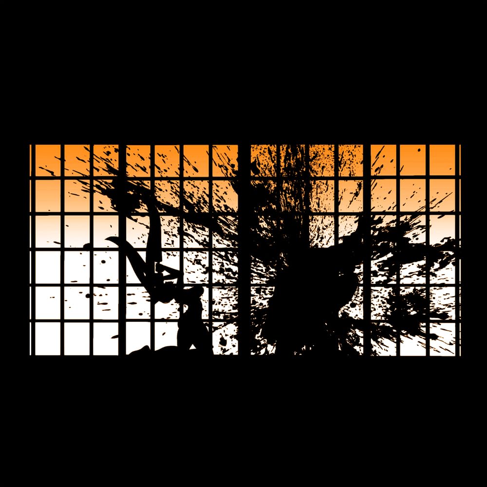 Футболка Cospa SAMURAI SPIRITS Iroha Yuzuru no Mai ЧЕРНАЯ, размер L [Официальная]