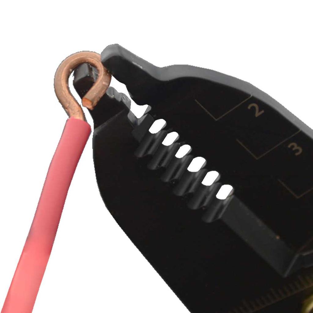 Fujiya VA for the License Electrician's Stripper, Black/Gold (Suitable Second-Class Electrician's Examination) FVA-1630-BG