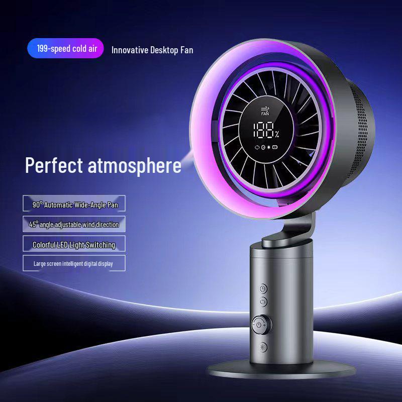 2025 Ultra-High Speed Portable Folding Neck Fan