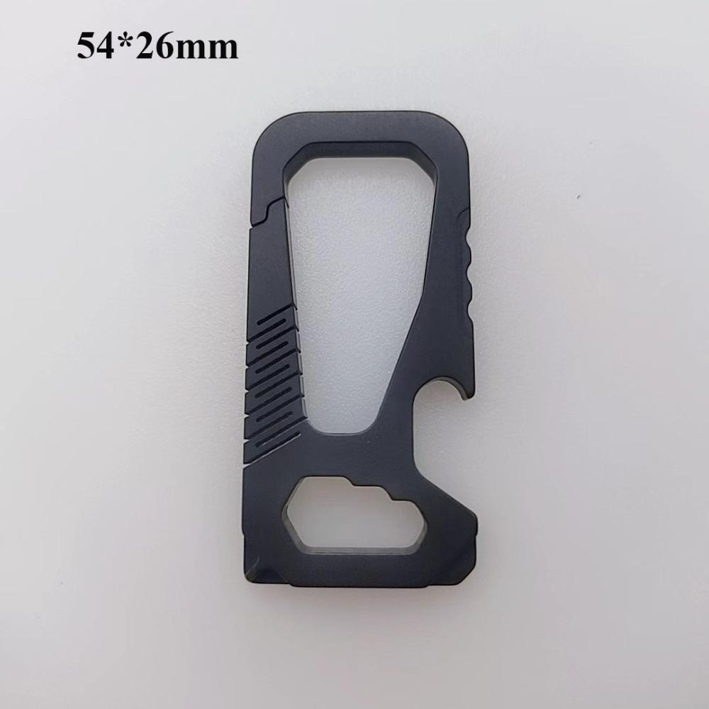 Super Lightweight Titanium Key Rings Portable Keychains Buckle Pendant  Outdoor Tool