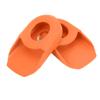 2PCS Bike Crank Cover Protector Silicone BIcycle Crank Arm Sleeve Cover Protective CaseOrange