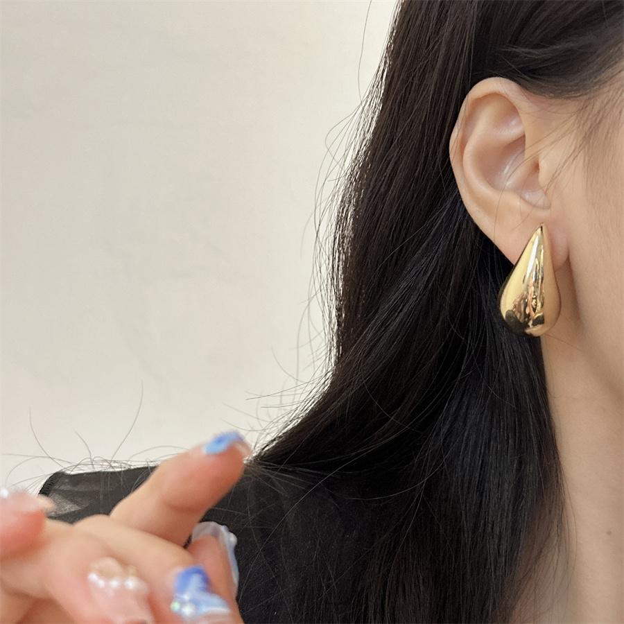 Модный подарок для девочек, минималистичные серьги-гвоздики в форме капель, милые акриловые серьги-гвоздики для женщин, ювелирные изделия, подарки, серьги