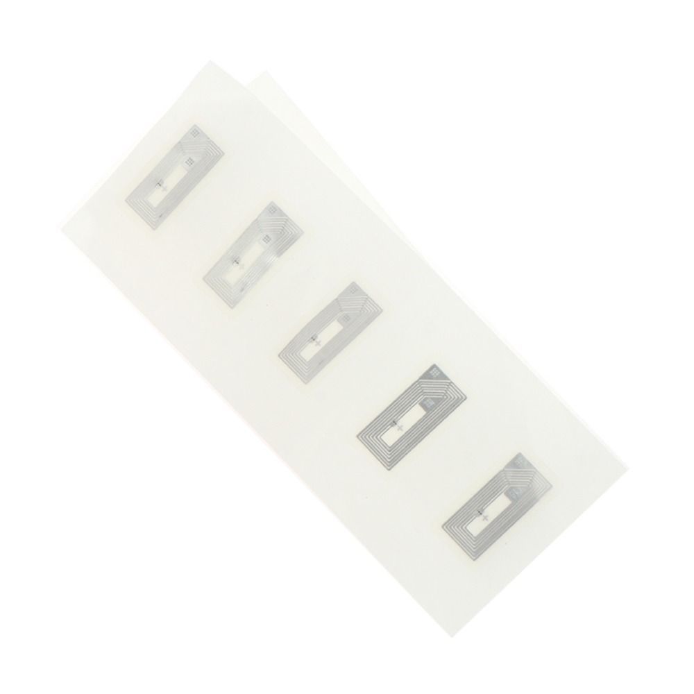 50Pcs 13.56MHz NTAG213 Wet Inlay 11x21mm UID Changeable RFID Sticker for Cellphone NFC Application