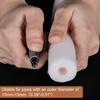 Uxcell Поролоновые трубки, 1 x 3 x 100 см, Полые полиэтиленовые трубки-«лапша» для бассейна, для защиты труб и сохранения тепла, Белый, 4 шт.