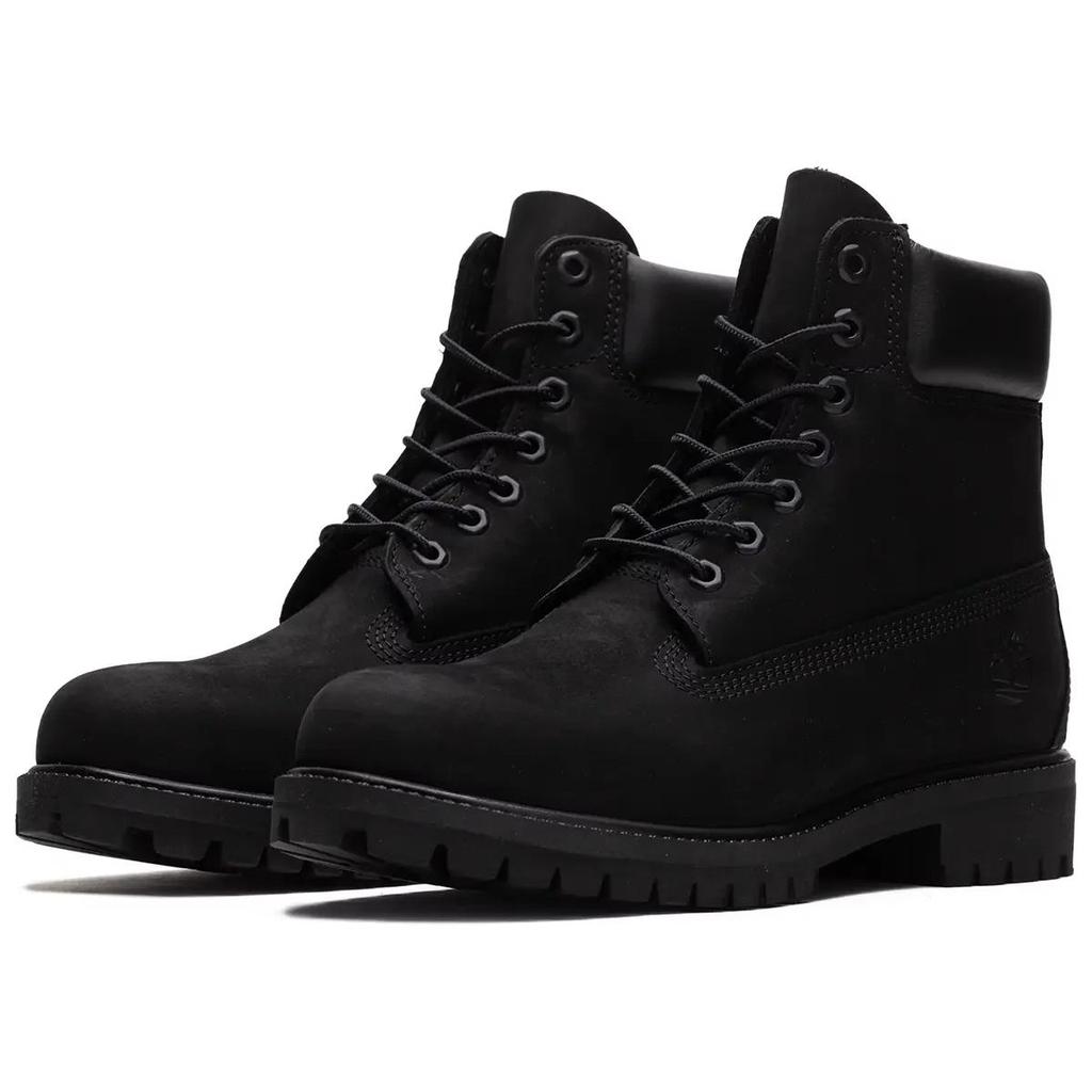 Timberland Premium Series Comfortable Fashion Short Boots Men Boots Black TB1100730011