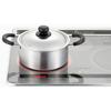 Yoshikawa Cook Easy SJ3321 Silver Stainless Steel 20cm Double-Handled Pot, Gas and Induction Compatible, Made in Japan