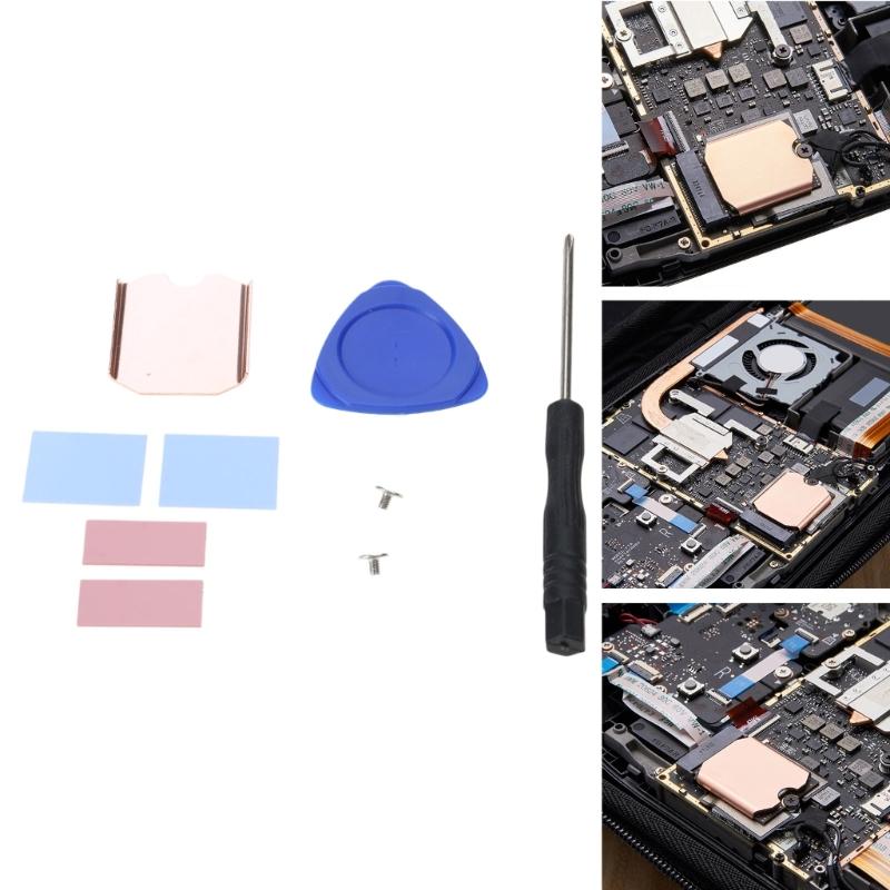 Heatsink Cooling Copper Sheet Thermal Conductivity Wafer Cooler Plate Copper Shim Thermal Pads for Steam-Deck 2230 SN740