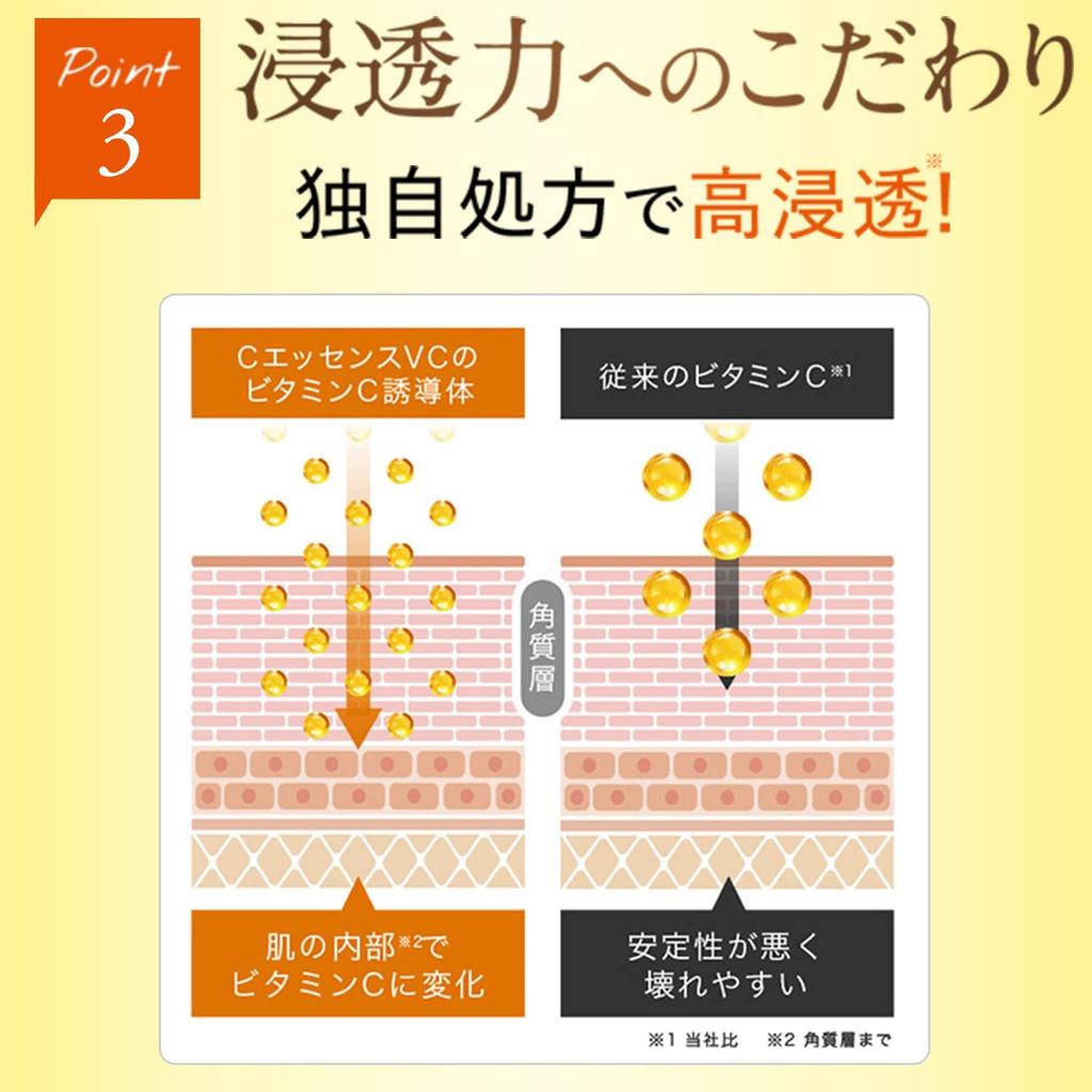 EbiS Cosmetics C Essence 20 мл сыворотка витамин C сыворотка производное витамина C высококонцентрированная формула сделано в Японии унисекс Лучшая покупка (ЭБиС) VC5+PLUS [ЛДК