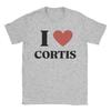 Я люблю cortis Футболка для мужчин Женщин 100% Хлопок Потрясающие Футболки Круглый вырез Футболка с коротким рукавом Одежда Подарок на день рождения