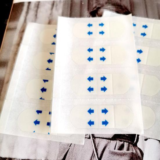 Yousheng 200 шт. укрепляющий пластырь для лица, простой в использовании, легкий, удобный, эффективный, против морщин, портативный, V-образный, невидимый пластырь для наружного применения