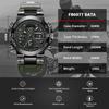 FOXBOX Luxury Men's Watches Diver Sport Mens Watch Fashion Military Waterproof Chronograph Quartz Wristwatch Relogios Masculino