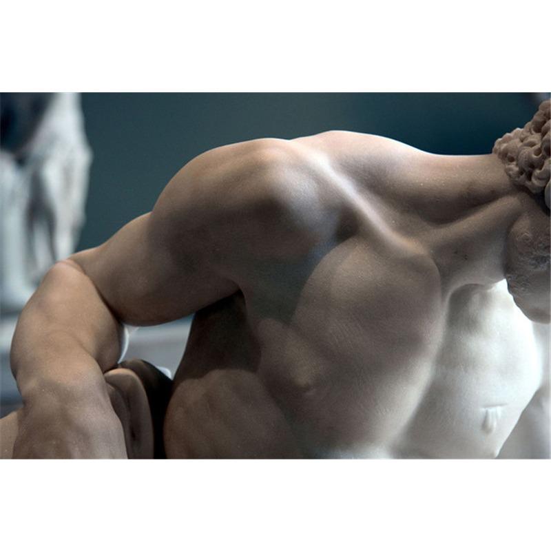 Греческая статуя, гипсовая скульптура, произведение искусства, картина на холсте, постер и принт, настенная картина для гостиной, домашнего декора