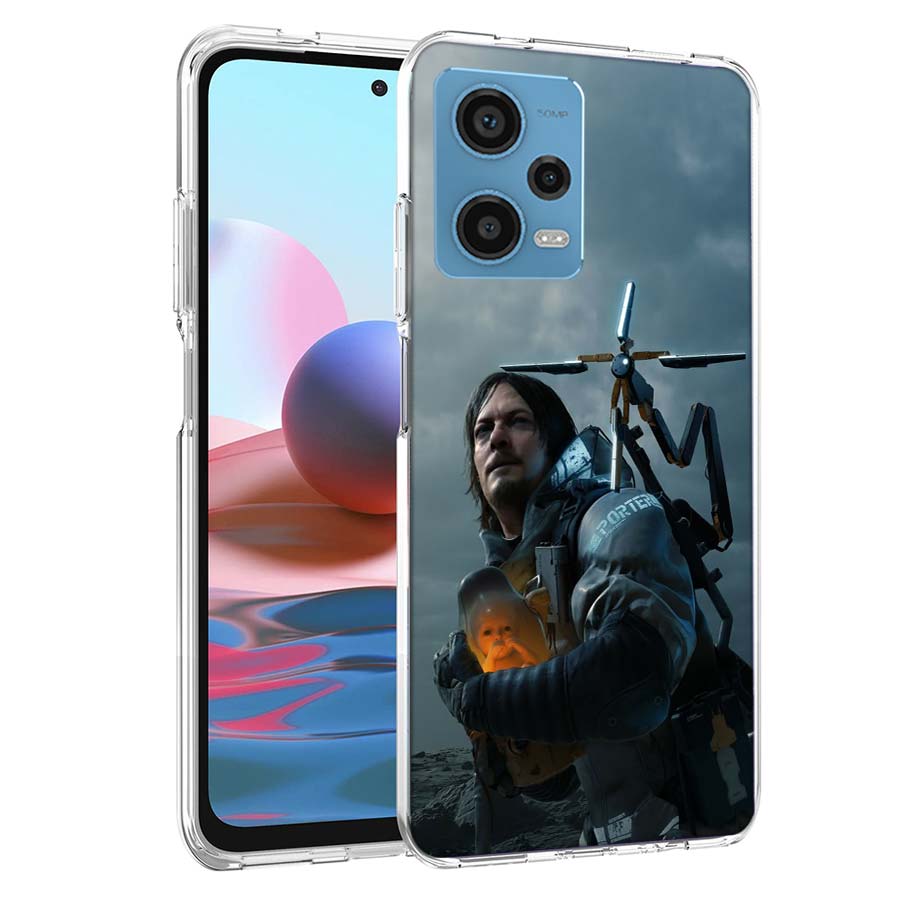 Чехол для телефона Game Death Stranding для Redmi Note 13 12 14 15 Pro Plus 13R 11 11T 11E 11S 10 Pro 10S 9 9S Чехол Cell Прозрачный ТПУ Capa