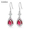 Lindon Copper Alloy Zircon Earrings Drop Earrings For Women Wedding Party Gifts
