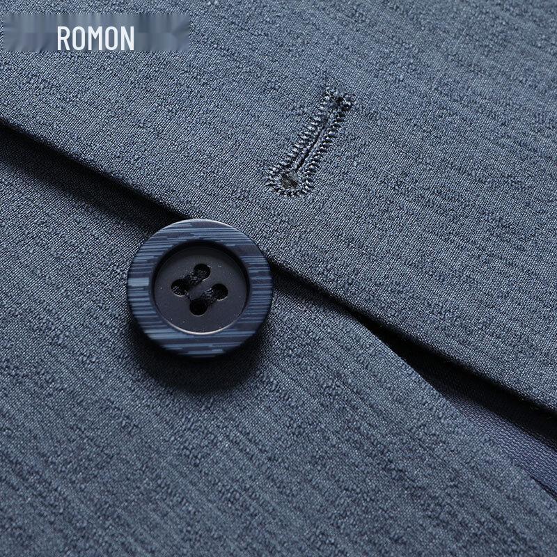 ROMON Мужской приталенный пиджак в стиле business casual, размер S