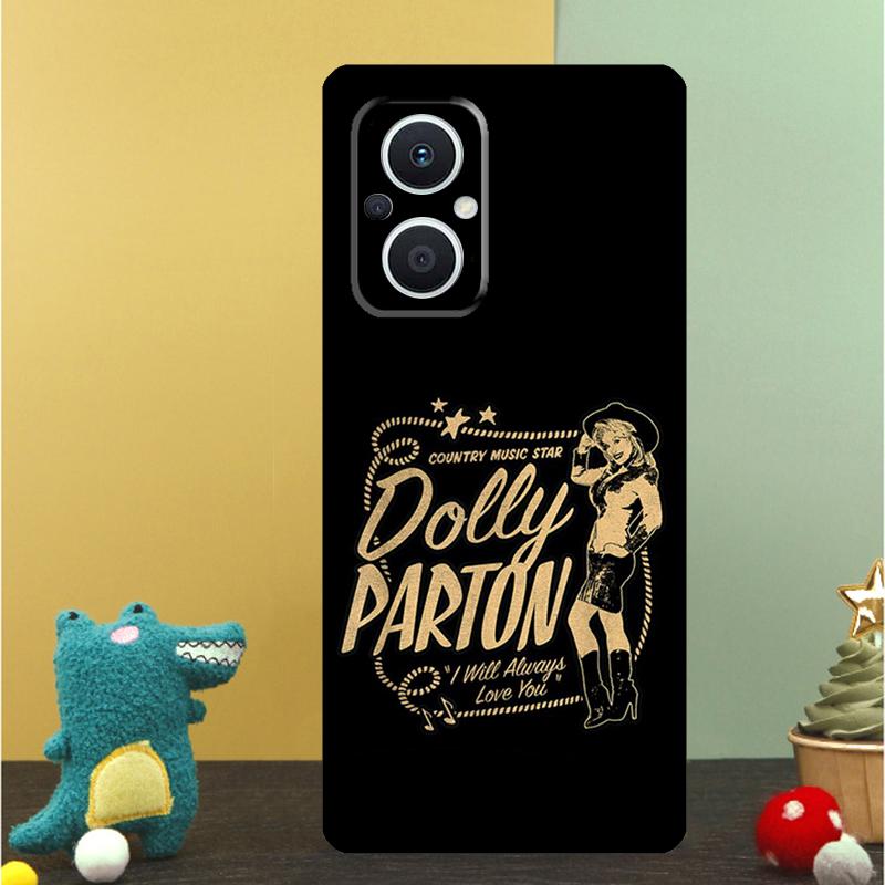 Чехол Долли Партон для OPPO Reno 15F 14F 11 12 13 F 14 10 15 Pro 7 8 Lite OPPO Find X5 X6 X8 X9 Pro