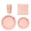 Birthday Party Decorations Rose Gold Cake Stand Adult Birthday Party Tablecoth Napkins Anniversaire Wedding Decor Party Supplies