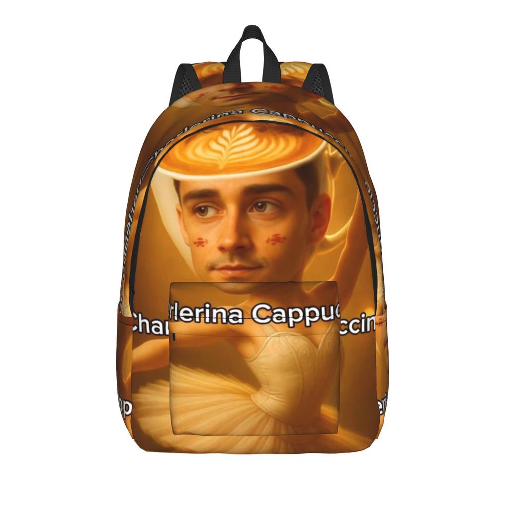 C-Charles Leclerc Рюкзак для мужчин женщин Крутой Студенческий Рабочий Daypack Сумка через плечо для ноутбука Легкий
