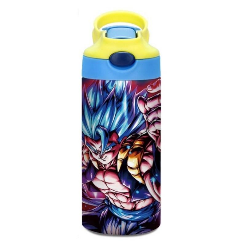 Аниме Мультфильм Dragon Ball С принтом Вакуумная термокружка из нержавеющей стали для воды