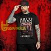 Футболка группы Arch Enemy, Футболка Arch Enemy Blood Dynasty, Ретро футболка 90-х в стиле мелодик-дэт-метал, Унисекс футболка с музыкой