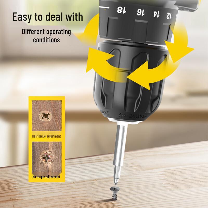Deli 12V Cordless Impact Drill & Tool Set CN plug (adapter included)