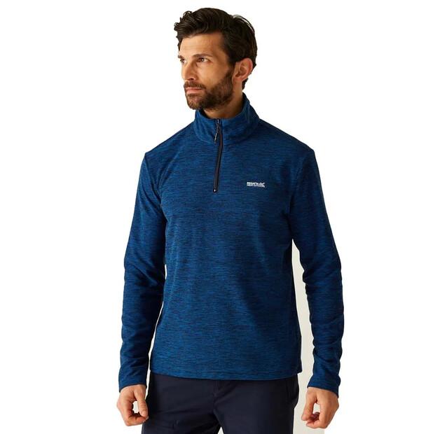 Regatta Fleece Jacket with Half-zip Thompson Marl