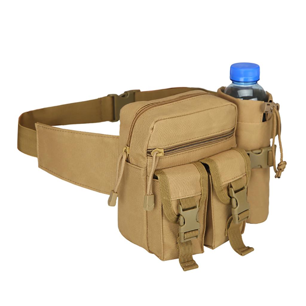 Унисекс Поясная сумка Карман для бутылки Водонепроницаемость Износостойкий Легкий Большой вместительный Туризм Велоспорт