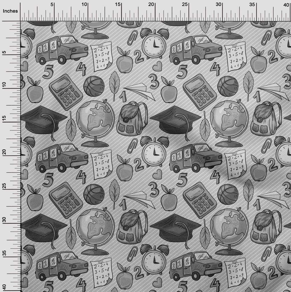 oneOone Хлопчатобумажная гибкая серая ткань Детское платье Материал ткани Ткань с принтом в ярдах 40 дюймов