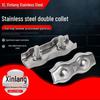 304 Stainless Steel Double Ingot Marine Rigging Wire Rope Clip