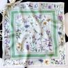 Hangzhou Natural Real Silk Scarf Neck Kerchief Foulard Female Bandana Scarves Women Hijab Shawl Wraps Square Headkerchief